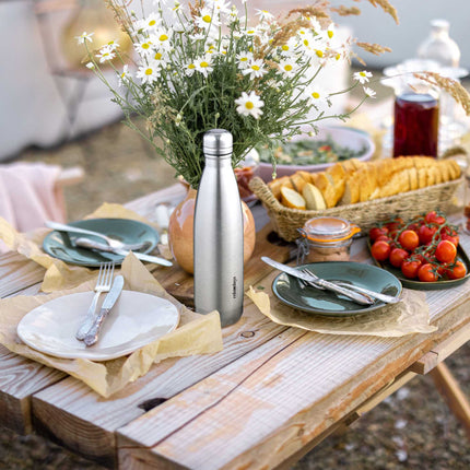 Drinking bottle in stainless steel 500 ml