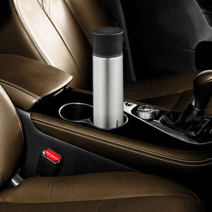 Drinking bottle in stainless steel 750 ml with cup