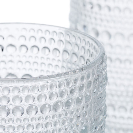 Drinking glass drop set of 4