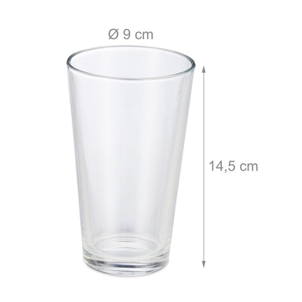 Drinking glasses - set of 18