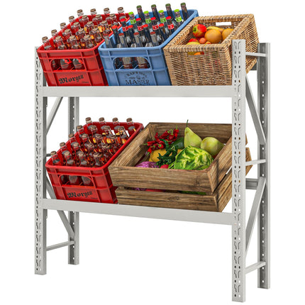 Freestanding steel drink box - adjustable, fits 6 boxes