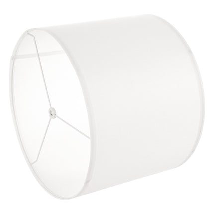 Drum Lamp Shade Set of 2, 13x13x10, Off-White