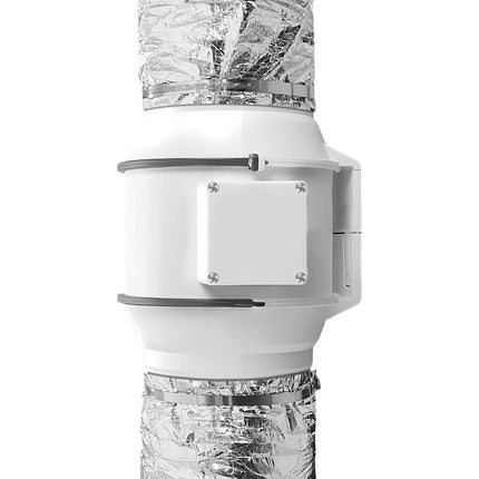Dryer Vent Hose, 5-Inch x 25-Ft Insulated Duct, 2 Clamps