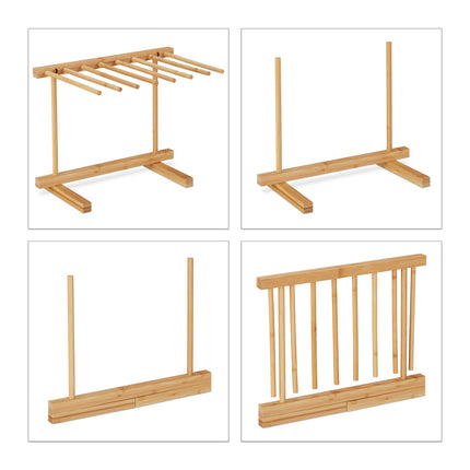 Drying rack for pasta with 8 arms