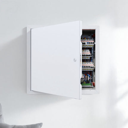 Drywall Access Panel 39x39 cm, Steel Hinged Service Door