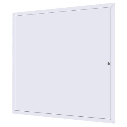 Drywall Access Panel 64x64 cm, Hinged Keyed Steel Door
