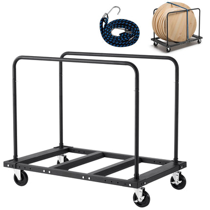 Drywall Cart Dolly, 1800 lb Steel Panel Truck, 5 in Casters