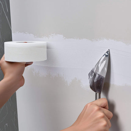 Drywall Mesh Tape, Self-Adhesive Fiberglass, 50mm x 45m, 36 Rolls