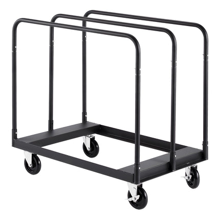Drywall Panel Cart Dolly, 1800 lb Steel, 5 in Casters