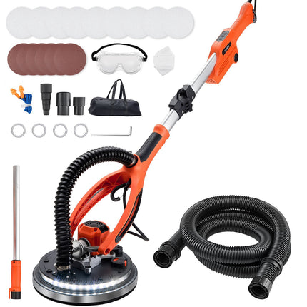 Drywall Sander 950W, Variable Speed, LED, 15 Discs