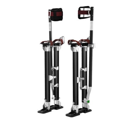 Drywall Stilts, Adjustable 24-40 In, Aluminum 228 Lb