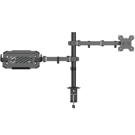Dual Monitor and Laptop Stand, 17-32" Screen, 12-17" Laptop