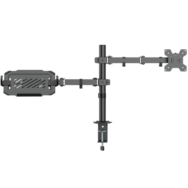 Dual Monitor and Laptop Stand, 17-32" Screen, 12-17" Laptop