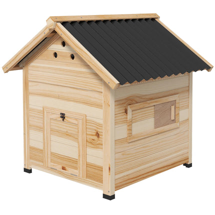 Duck House, Weatherproof, Two Entrances, 78 x 90 x 92 cm