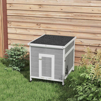 Duck House with Removable Roof and Floor, Fits 2-4 Ducks