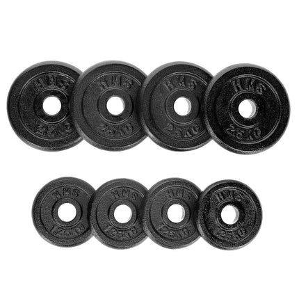 Dumbbell Set with Suitcase, 20kg Adjustable Plates