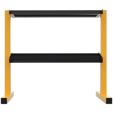 2-layer dumbbell rack for 270 kg, strength training