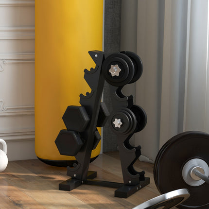 Dumbbell rack - 5 levels hold 10 dumbbells up to 100 kg
