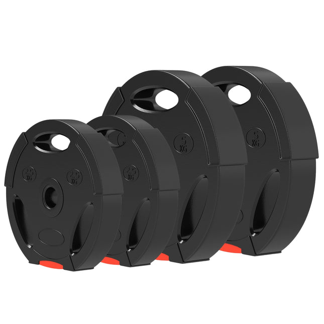 Dumbbell Weight Set, 2 x 2.5kg/5kg, 2.5cm Bar compatible