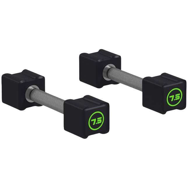 Dumbbell set 15 Kg - Non-slip handles for strength training