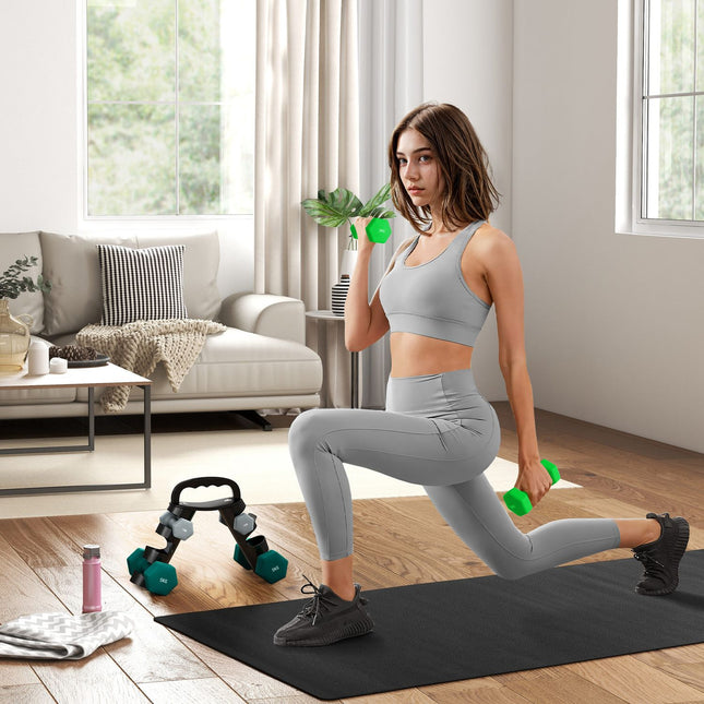 Adjustable dumbbell set with stand - Home Gym Fitness