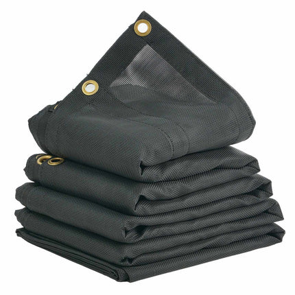 Dump Truck Mesh Tarp 6.5x18 ft, PVC-Coated, Grommets