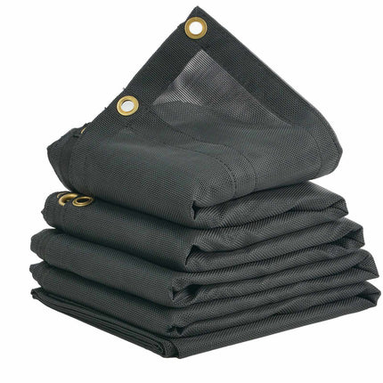 Dump Truck Mesh Tarp 7 x 18 Ft, PVC-Coated, Grommets
