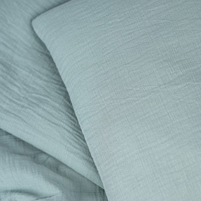 Duvet cover Crib Muslin Frosty Green