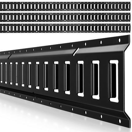 E-Track Tie-Down Rails, 4-Pack 7.7 Ft, 2000 lb