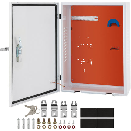 EV Charger Enclosure Box, Lockable Steel, IP32 70x50x25cm