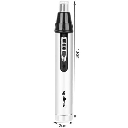 Ear and stubble nose trimmer