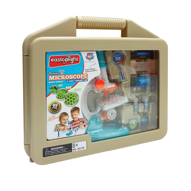 Eastcolight Microscoop Deluxe Set 200/600/1200