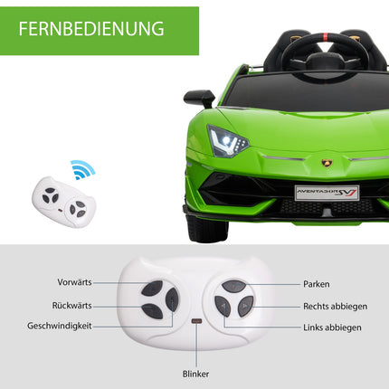 Children's car Lamborghini, 3-8 years, Remote control