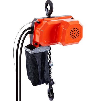 Electric Chain Hoist, 330 lb, 10 ft Lift, Wired Remote