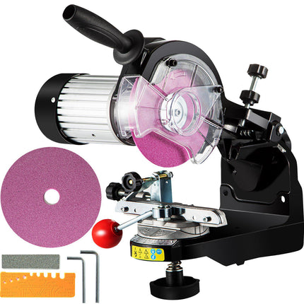 Electric Chainsaw Chain Sharpener, 230V 5.5in Wheel