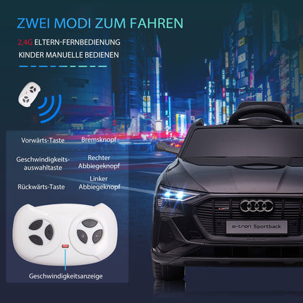 Electric children's car with remote control, seat belt and music, 3-5 years