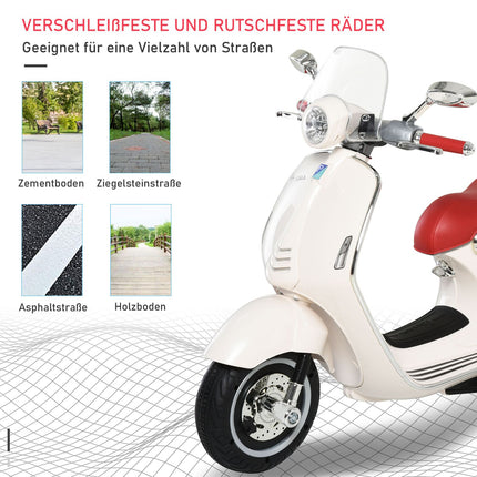 Electric children's motorcycle with MP3 and lights, 3-6 years