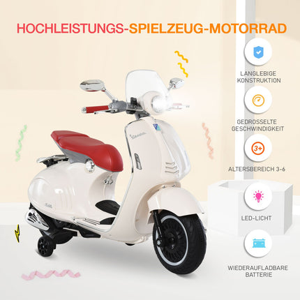Electric children's motorcycle with MP3 and lights, 3-6 years
