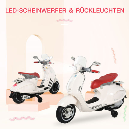 Electric children's motorcycle with MP3 and lights, 3-6 years