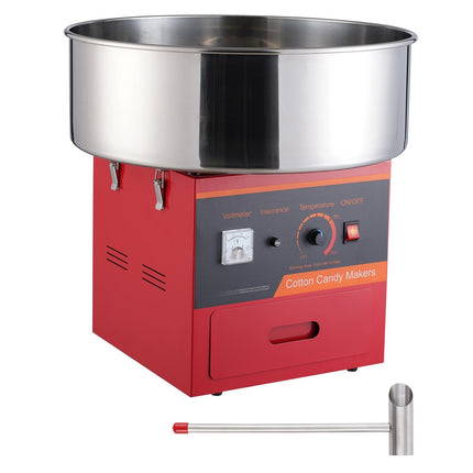 Electric Cotton Candy Machine 1000W, Stainless Bowl, Drawer