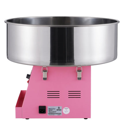 Electric Cotton Candy Machine 1000W, Stainless Steel Bowl, Pink