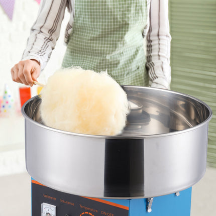 Electric Cotton Candy Machine 1000W, Steel Bowl, Drawer