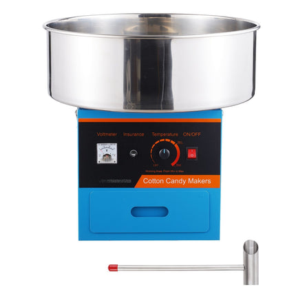 Electric Cotton Candy Machine 1000W, Steel Bowl, Drawer