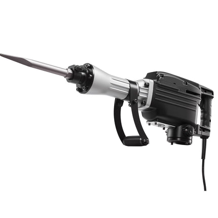 Electric Demolition Jack Hammer 2800W, 1200 BPM, 4 Chisels