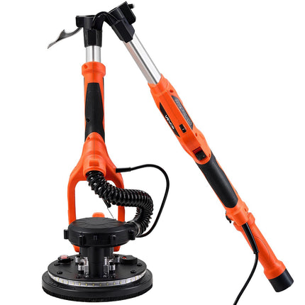 Electric Drywall Sander 1150W, Vacuum Dust, LED Light