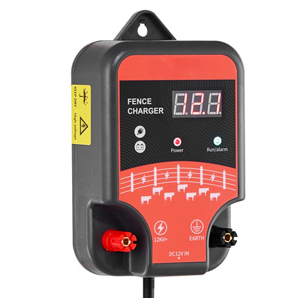 Electric Fence Energizer 12kV 3J, AC/DC, LED, 3km