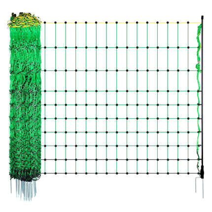 Electric Fence Netting 1.27m x 50m With Posts, Stakes