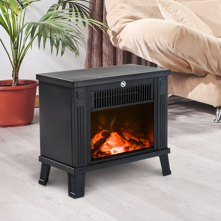 Electric stove - 600/1200W, black, 34x17x31 cm