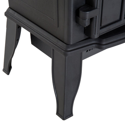 Electric fireplace, 2000W, LED flame, Low noise, Metal safety