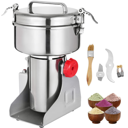 Electric Grain Grinder 1000g, 2000W Stainless Steel